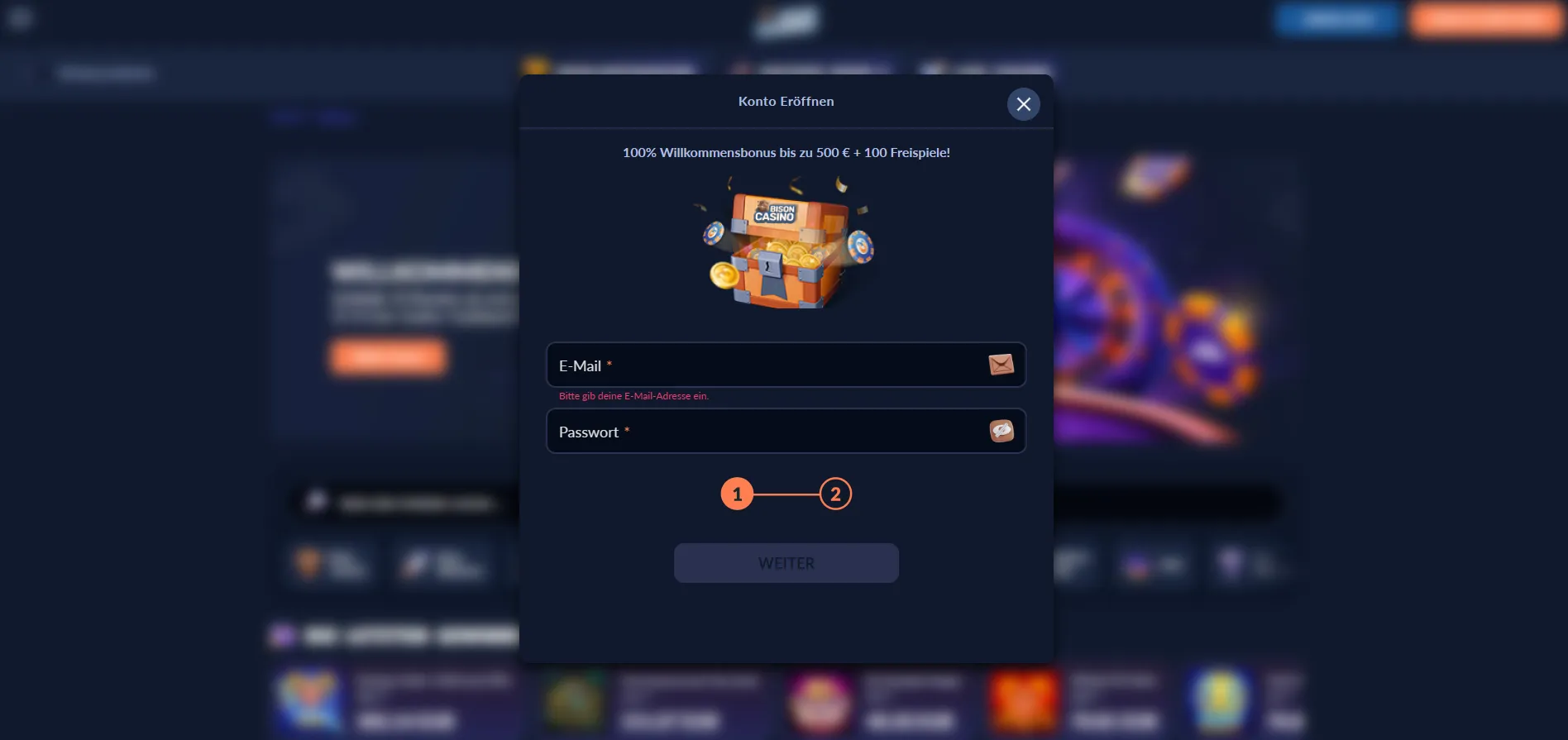 Registrierung und Verifizierung bei Neue Online Casinos Österreich